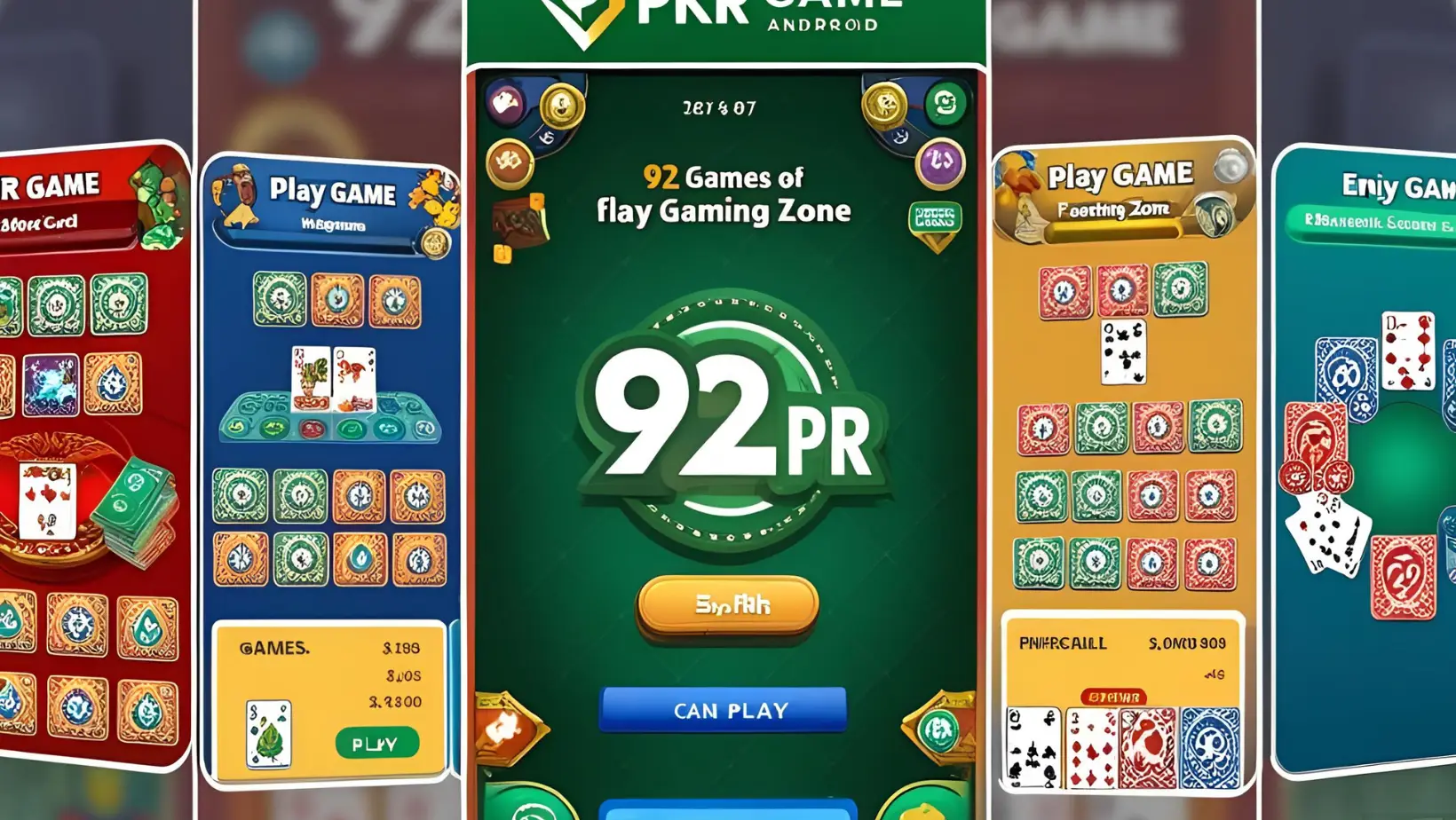 Common Games in 92 PKR Game